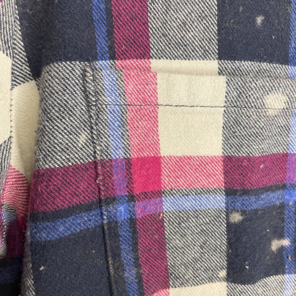 Fantastic Fawn Plaid Cotton Shacket Size Small - Picture 8 of 9